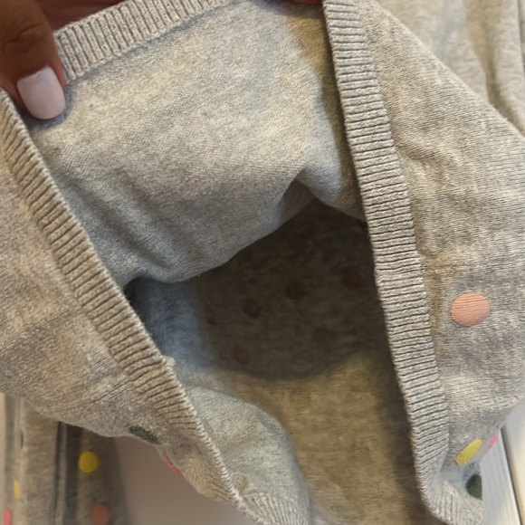 H&M Polka Dot Long Sleeve Top 8-10 Years Old - Picture 4 of 6